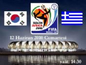 Dünya Kupası B grubu ilk maçı Yunanistan- Güney Kore karşılaşması