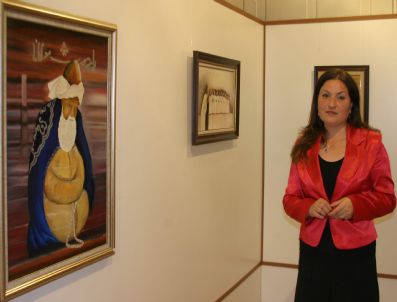 MEHMET HANÇERLI - Konya'da Resim Sergisi Açıldı
