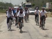 Kaymakamlar Van Gölü için pedal çevirdi