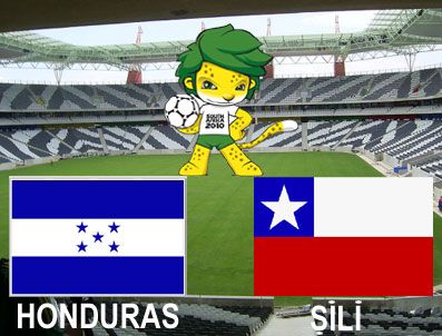 Dünya Kupası H grubu ilk maçı Honduras-Şili mücadelesi