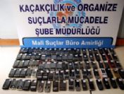 95 Adet Kaçak Cep Telefonu Ele Geçirildi
