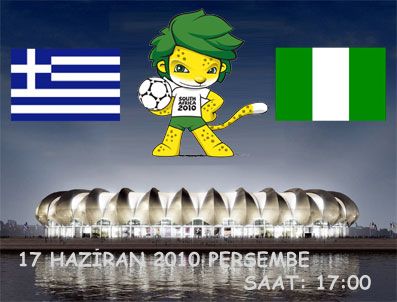 LARS LAGERBACK - Dünya Kupası B grubu Yunanistan - Nijerya TRT 1 Canlı İzle
