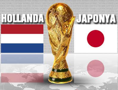 HONDA - 2010 Dünya Kupası E grubu Hollanda - Japonya  maçı TRT 1 canlı izle