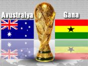 2010 FIFA Dünya Kupası D grubu Gana - Avustralya  maçı TRT1 canlı izle