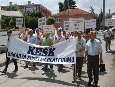 Kesk'e Üye Memurlar Basın Açıklaması Yaptı