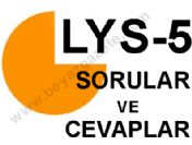 LYS5 Lisans Yerleştirme Sınavı-5 (Yabancı Dil) ÖSYM-2010 LYS5
