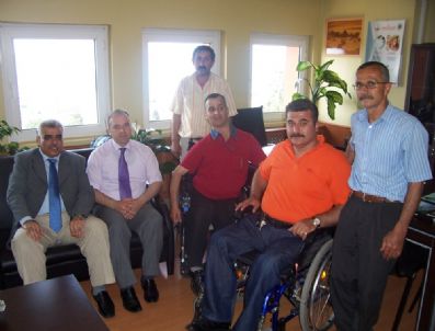 CENGIZ CINDEMIR - Giresun'da Engelli Sporculardan, Sağlık İl Müdürlüğüne Ziyaret