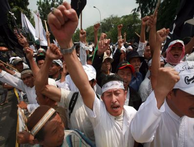 Indonesıa Israel Protest
