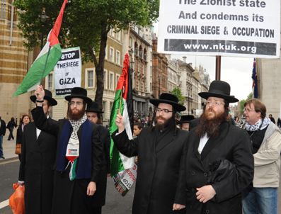MANHATTAN - Yahudiler İsrail'i protesto etti