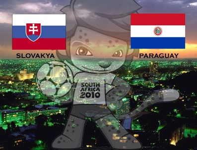 JONATHAN SANTANA - 2010 Dünya Kupası F grubu Slovakya-Paraguay  maçı TRT 1 canlı izle