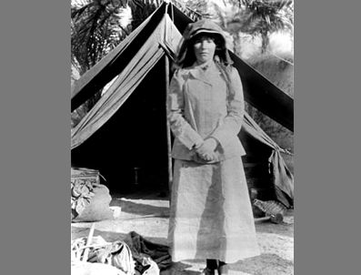 GEDIKTEPE - O sınırı İngiliz kadın casus çizmiş