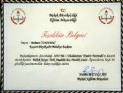 Bişkek'ten Özhaseki'ye Teşekkür Mektubu