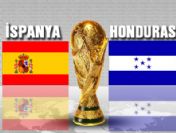 İspanya - Honduras maçı kadroları