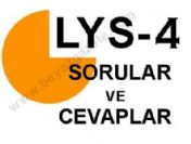 2010 LYS Puan hesaplama ÖSYM LYS-1-2-3-4-5 Soru Cevaplar