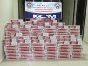 Denizli'de 458 Karton Kaçak Sigara Ele Geçirildi