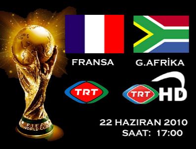 BLOEMFONTEIN - Fransa Güney Afrika maç öncesi