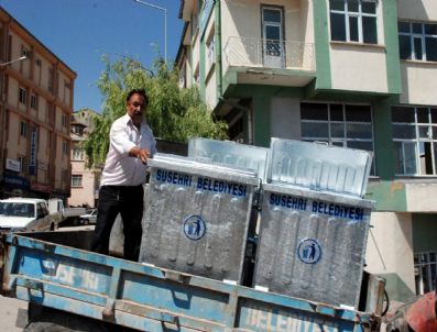 Suşehri Belediyesi 50 Adet 500 Litrelik Çöp Konteyneri Satın Aldı
