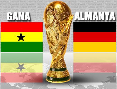 SULLEY MUNTARI - 2010 Dünya Kupası D grubu Gana - Almanya maçı TRT 1 (trt1) canlı izle