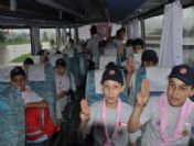 Karabük Belediyesi Yeni İzcilerini Yolcu Etti