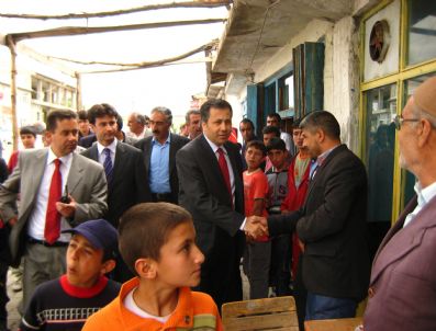 MURAT KARASU - Vali Yerlikaya Hamur İlçesinde