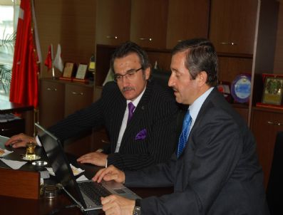 AHMET UZER - Ak Parti Milletvekili Tüzmen'den Başkan Tahmazoğlu'na Ziyaret