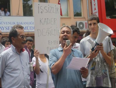 EMEK PARTISI - Emek Partisi, İş-kur'a Tepki Gösterdi