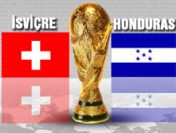 FIFA Dünya Kupası H grubu İsviçre Honduras maçı TRT 1 canlı izle