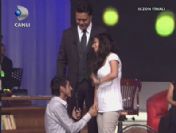 Beyaz Show'da evlenme teklifi