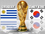 Dünya Kupası 2. tur mücadelesi Uruguay - Güney Kore maçı TRT 1 canlı izle