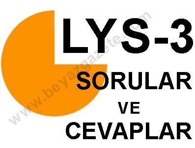 LYS-3 Edebiyat-Coğrafya Sınavı başladı