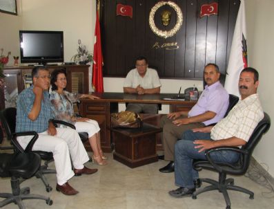 AHMET ÜNAL - Ak Parti Mezitli İlçe Başkanı Tırtarlı'dan Mgc'ye Ziyaret