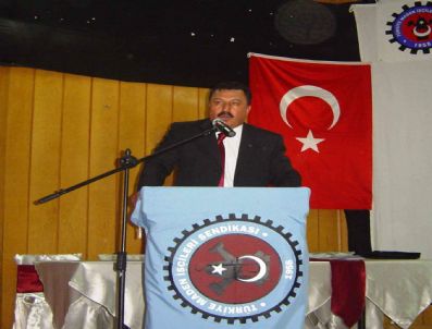ALI TOSUN - Maden-iş Sendikası Hisarcık Şubesi'nde Ahmet Çümen Güven Tazeledi