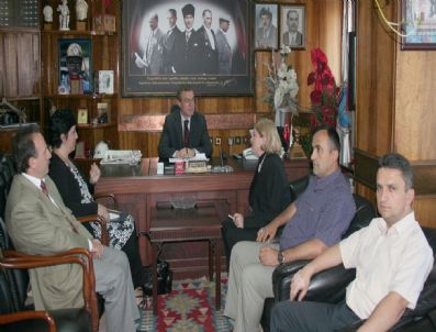 ABD BÜYÜKELÇILIĞI - Abd Çalışma Ataşesi, Gmis'i Ziyaret Etti