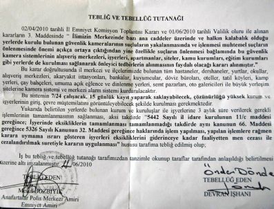 SEMT PAZARLARı - Balıkesir'de, 'Mobese Ve Alarm' Genelgesi