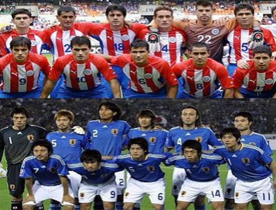 DA SILVA - Dünya Kupası 2010 Paraguay-Japonya maçının kadroları açıklandı