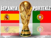 Dünya Kupası (Portekiz - İspanya ) 2. tur maçı TRT 1 canlı izle