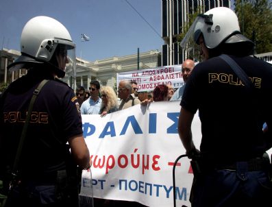 Greece Journalısts Strıke