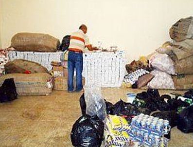 Kilis'te Kaçak Eşya Ele Geçirildi