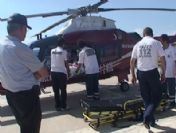 Ambulans Helikopterler Can Kurtarıyor