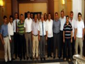 Festival Çarşısı Esnafı Akaydın'ı Ziyaret Etti