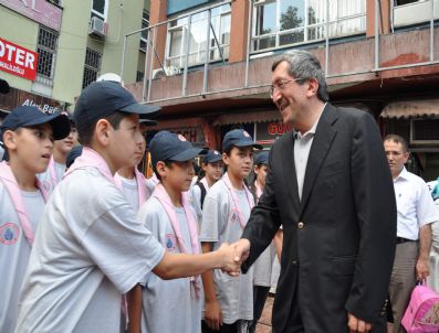 İzciler Törenle Karşılandı