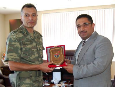 PADIŞAH - Tuğgeneral Günbatar'dan Ticaret Odası'na Ziyaret