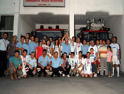 Turnuvanın Galibi İtfaiye Daire Başkanlığı