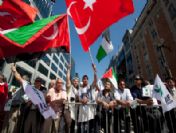 Belgıum Demonstratıon Palestıne Freedom Flotılla