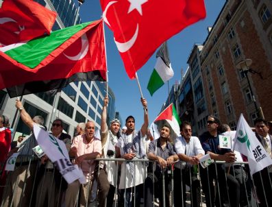 Belgıum Demonstratıon Palestıne Freedom Flotılla