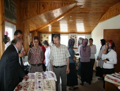 BEYKÖY - Beyköy'de El Emeği Göz Nuru Sergisi Açıldı