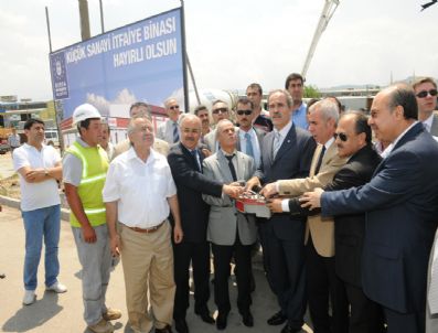 KAYAPA - Küçük Sanayi İtfaiye Binasının Temeli Atıldı