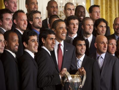 Usa Whıte House Soccer Champs