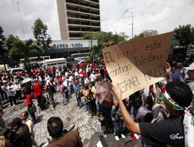 Venezuela Gaza Fleet Demonstratıon