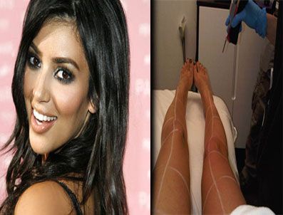 KIM KARDASHIAN - Herkes Kim Kardashian'ın twitter'a yüklediği pozu konuşuyor